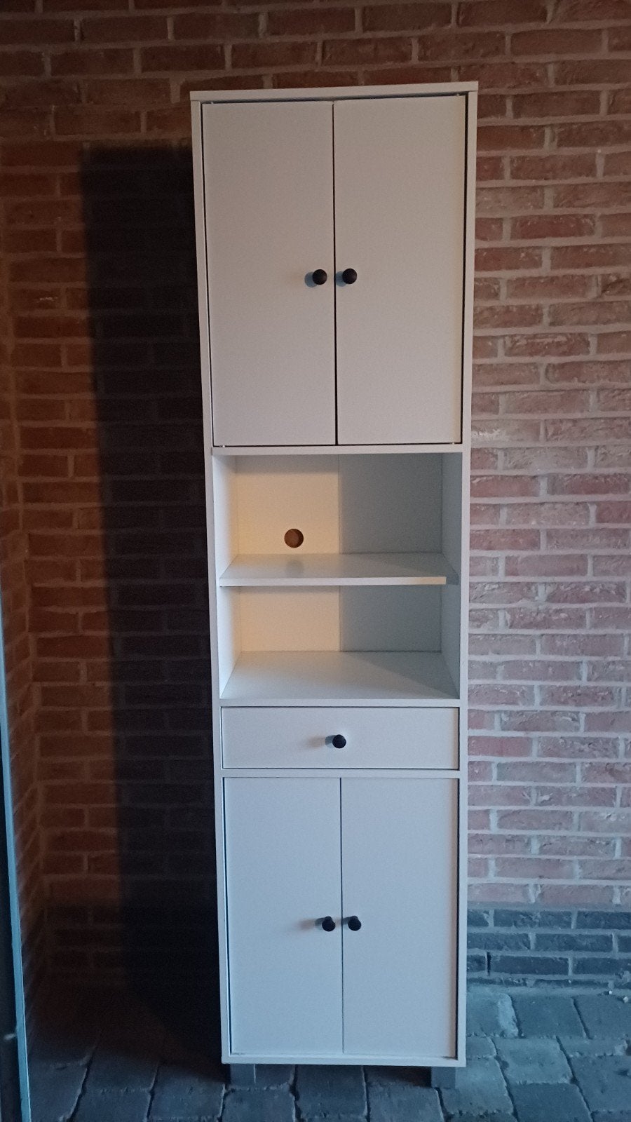 badkamerkast, Ophalen