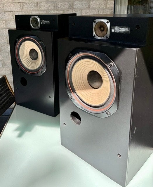 Technics SB - 4500, Vloerstaande luidspreker, Gebruikt, 60 tot 120 watt, Basreflex