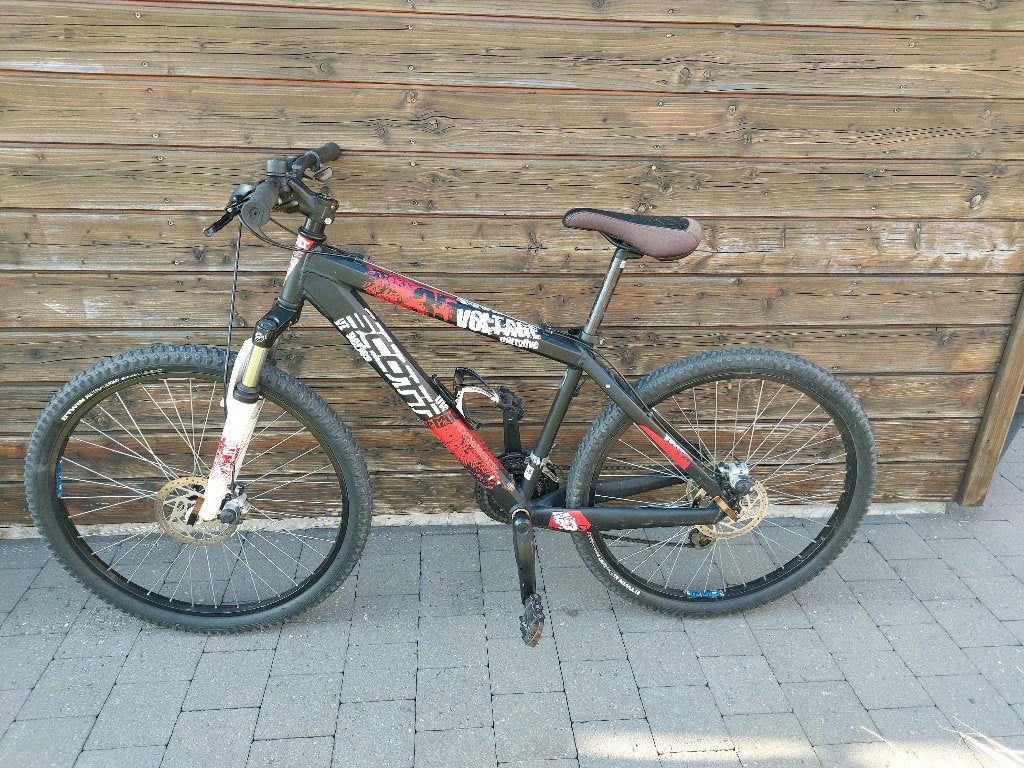 Scott mountainbike maat M, Fietsen en Brommers, Ophalen, Gebruikt, Versnellingen, Schijfrem