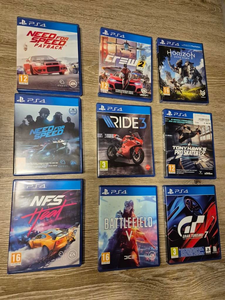 PlayStation 4 spellen, Ophalen