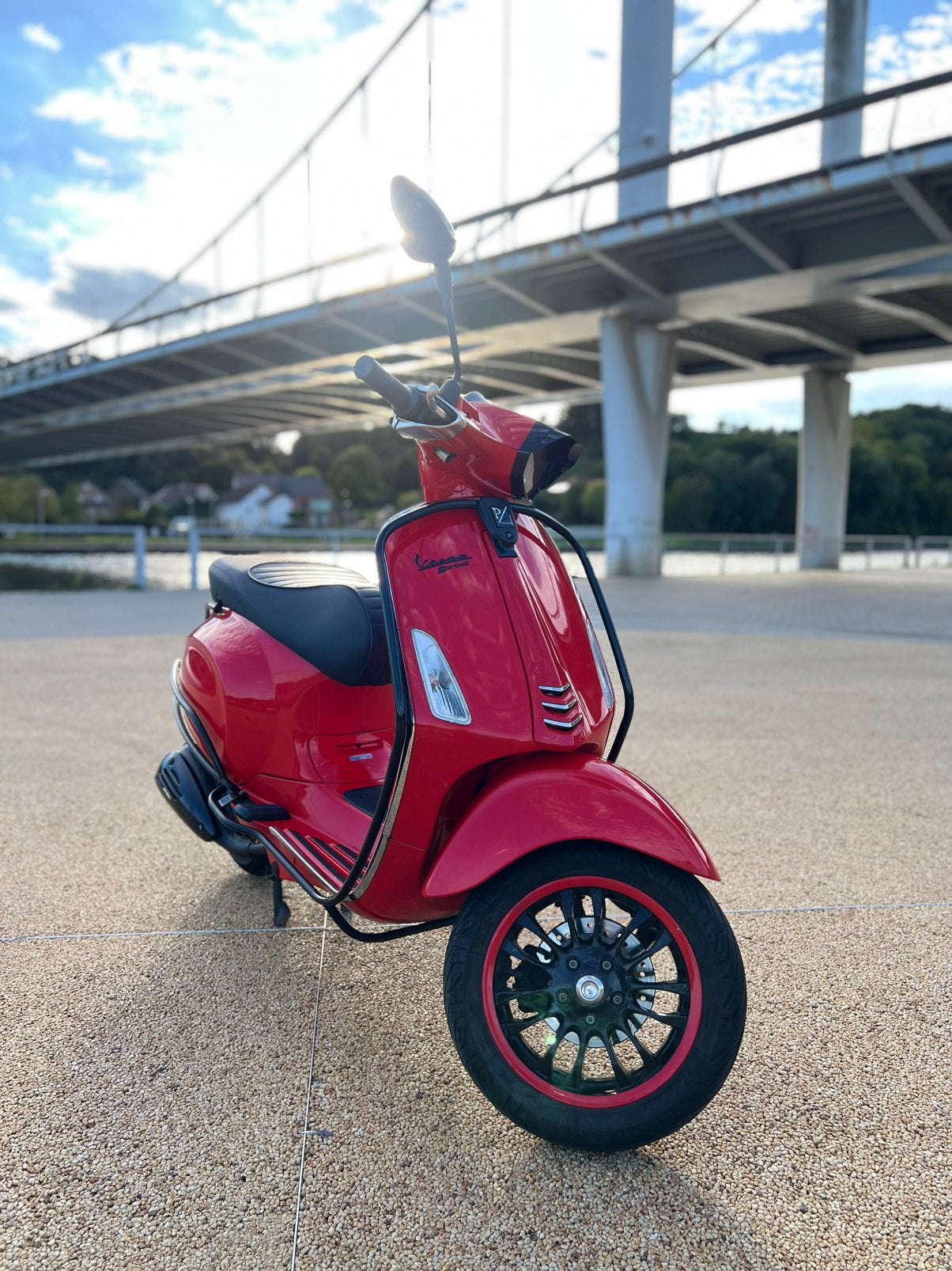 Vespa Sprint 50cc A Klasse, Ophalen, Klasse A (25 km/u), Zo goed als nieuw, Benzine