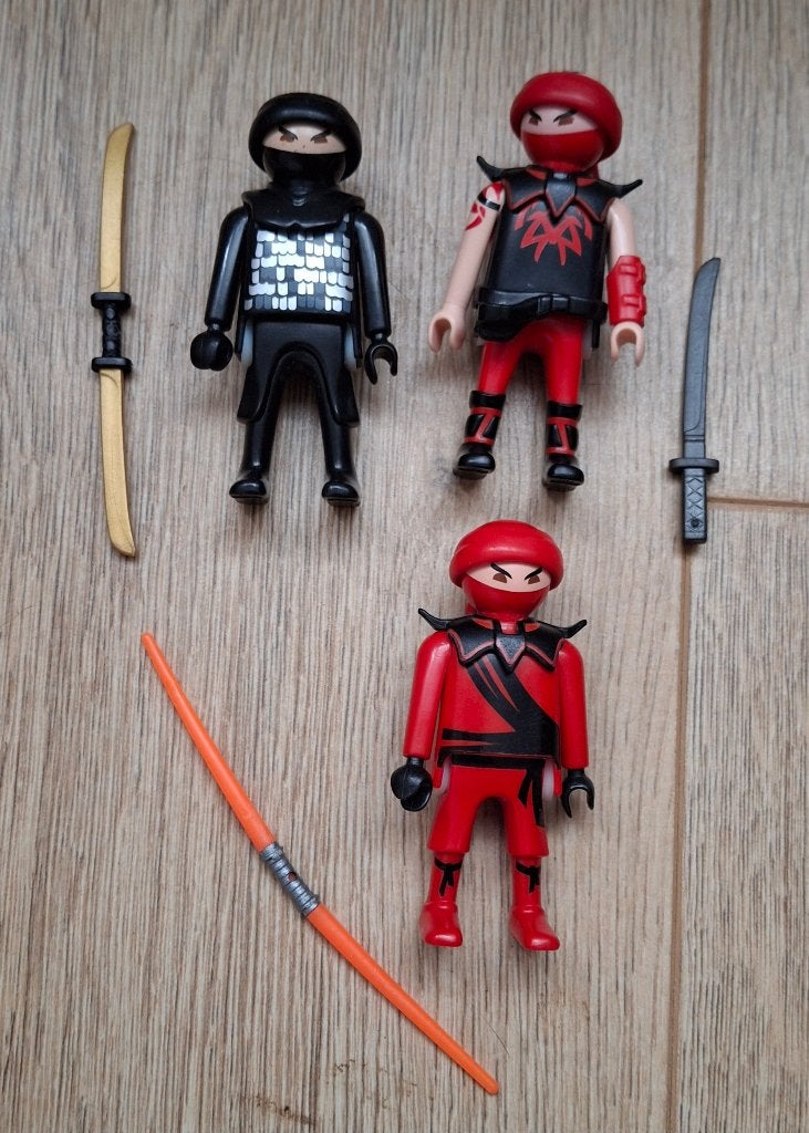 PLAYMOBIL de samoerai, Aziatische soldaten, NINJA-piraten, Kinderen en Baby's, Speelgoed | Playmobil, Complete set, Zo goed als nieuw