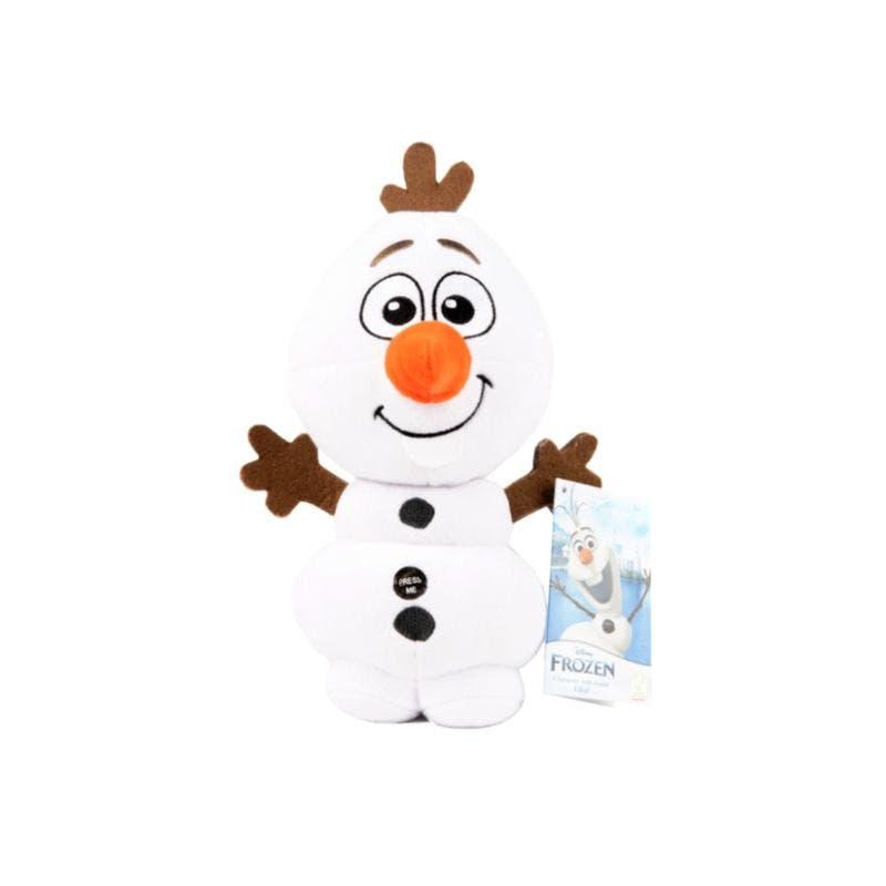 Disney Frozen pluche Olaf Knuffel met Geluid - 30 cm, Oranje, Disney, Overige typen, Nieuw