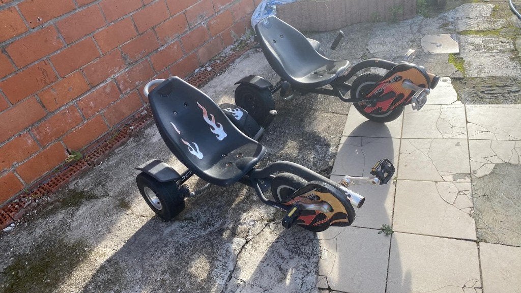 2 Trike's Go-Karts, Ophalen, Gebruikt