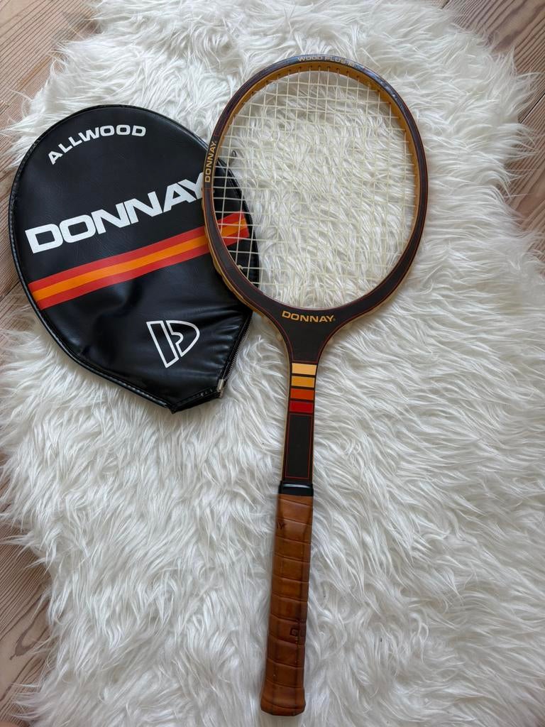 Vintage Donnay tennisracket, Ophalen, Zo goed als nieuw
