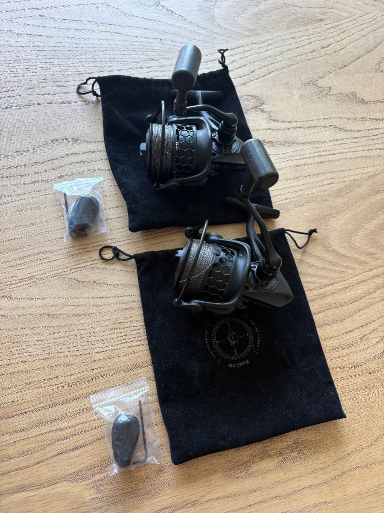2x NASH SCOPE GT4000 (1x gebruikt!), Enlèvement ou Envoi, Comme neuf, Moulinet
