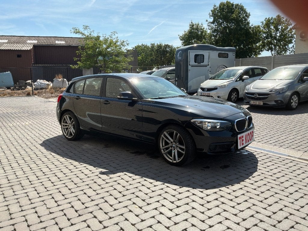 BMW 116 D, Auto's, Euro 6, Zwart, Bedrijf, 1500 cc