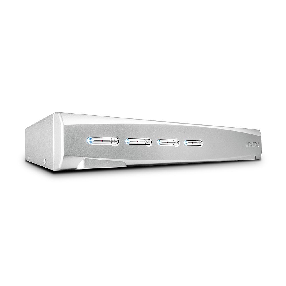 Lindy 4 Port KVM Switch Pro, Enlèvement ou Envoi, Comme neuf