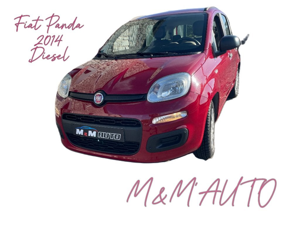 🛑FIAT PANDA 2014 1.3 JTD 55 KW✔️ ️5 portes, Autos, Fiat, Rouge, Euro 5, Achat, Boîte manuelle