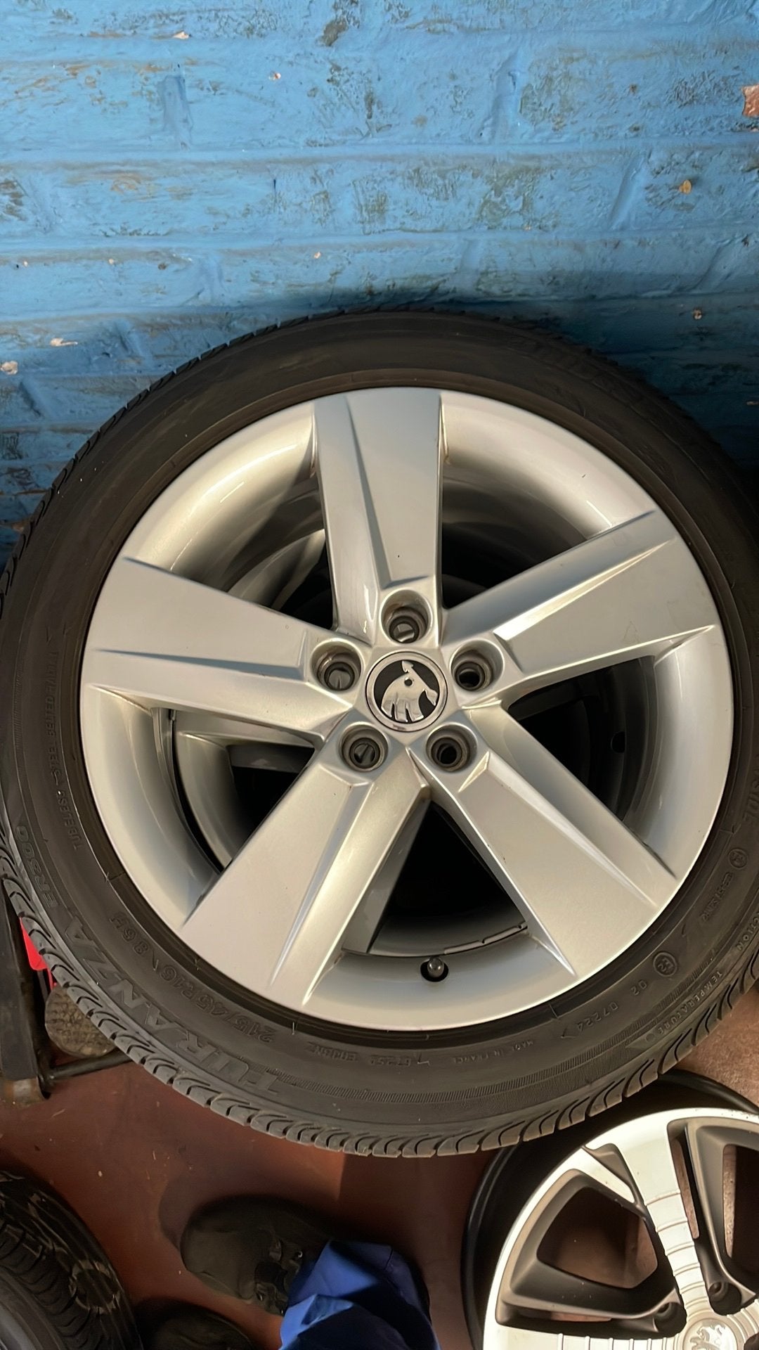 Skoda-velgen, Auto-onderdelen, Banden en Velgen, Ophalen of Verzenden, Band(en)