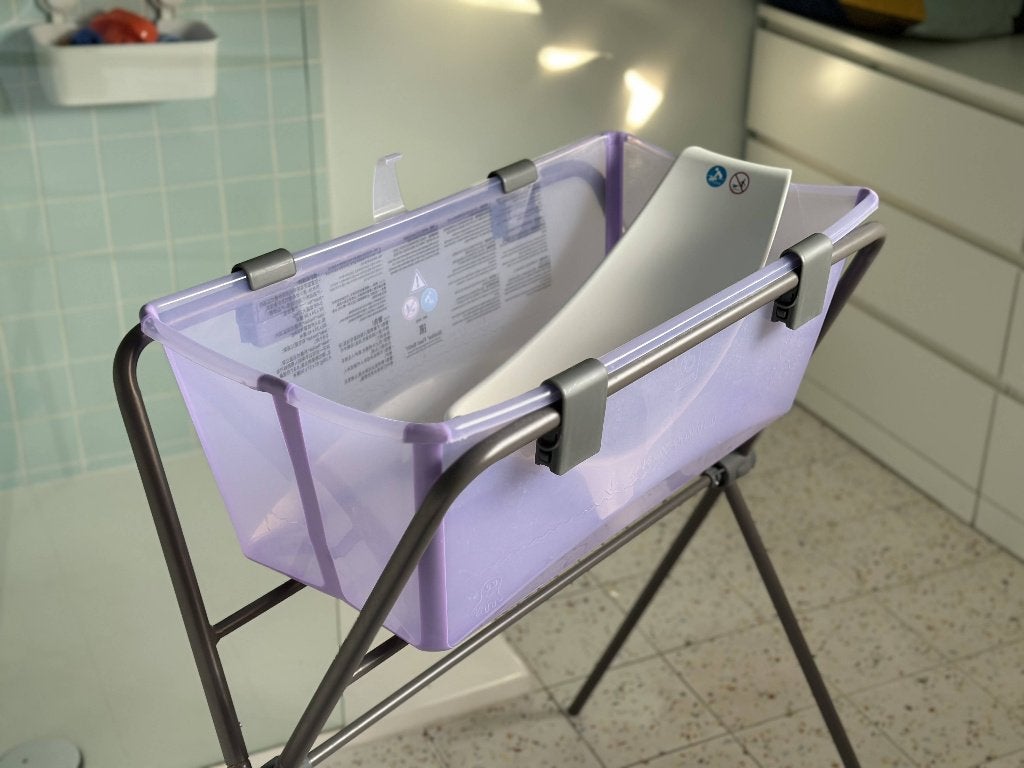 STOKKE Flexibath - Babybadje, Kinderen en Baby's, Zo goed als nieuw, Badje, Standaard, Ophalen
