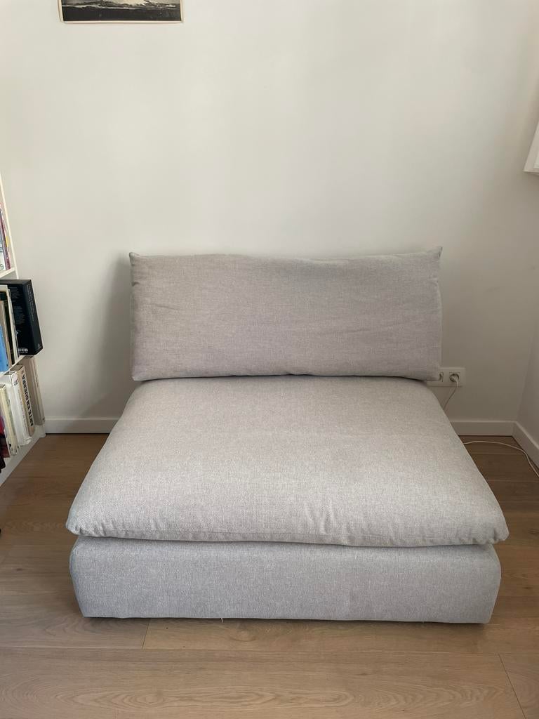 Petit canapé / fauteuil / chauffeuse La Redoute, Maison & Meubles, Canapés | Salons, Comme neuf, Enlèvement