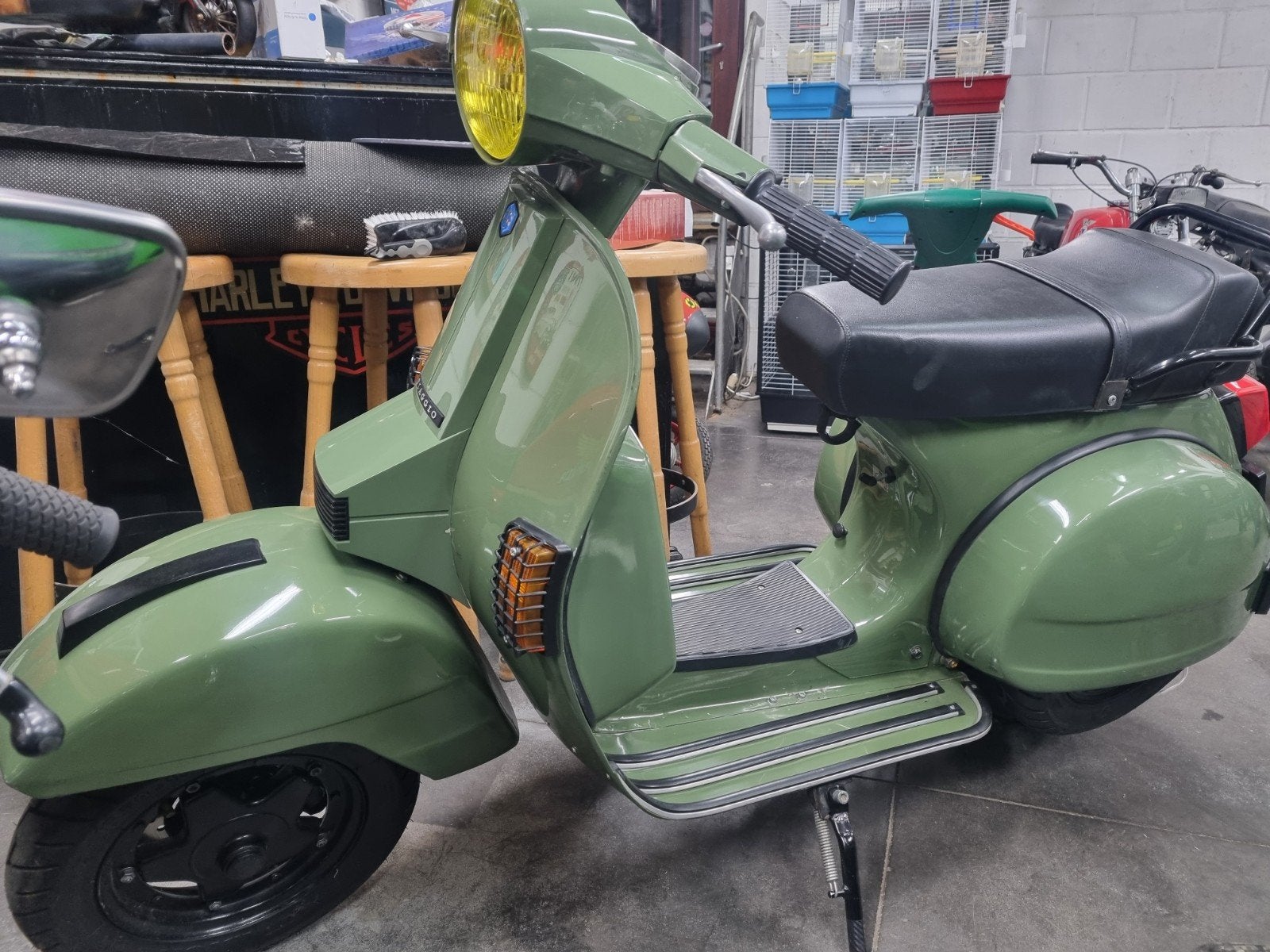 vespa lml 200cc 4-takt, Ophalen