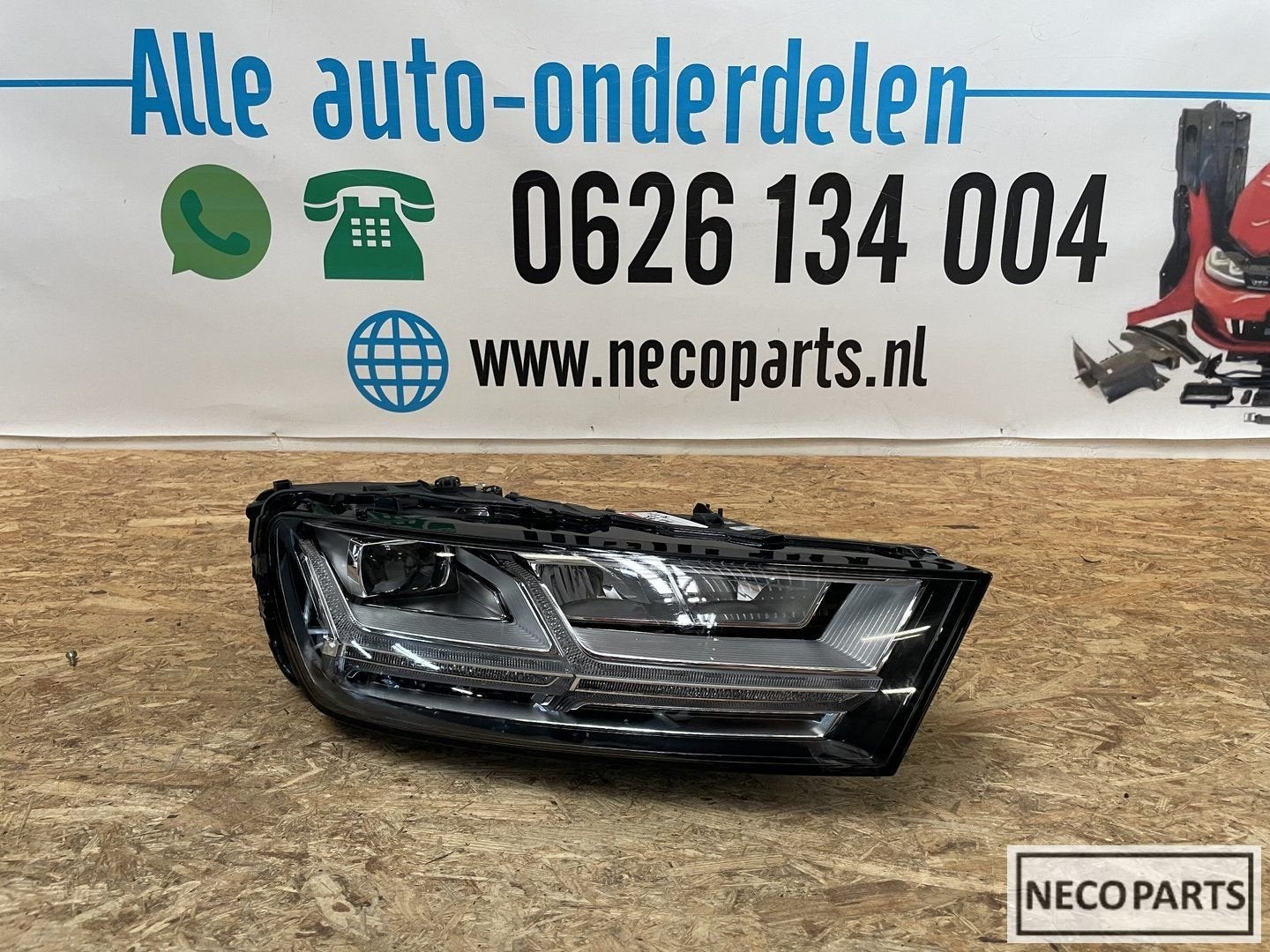 AUDI Q7 SQ7 VOL LED KOPLAMP COMPLEET RECHTS 4M0941034, -, -, -