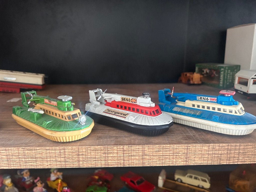 Matchbox superkings hovercraft, Enlèvement
