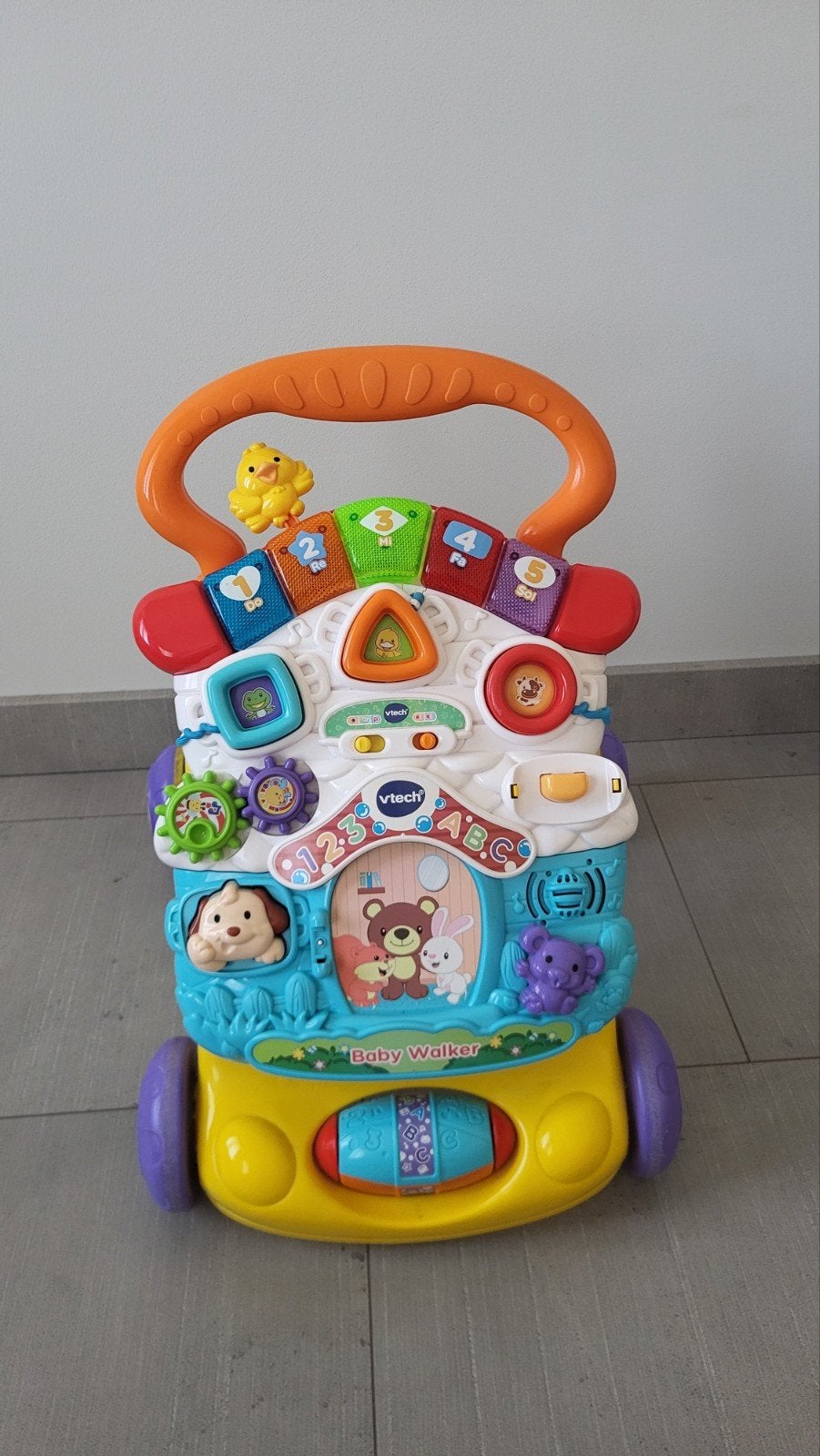 Vtech Loopwagen, Ophalen, Gebruikt, 6 maanden tot 2 jaar