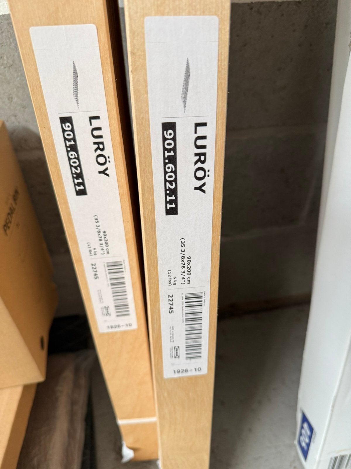2 x lattenbodem 90x200, Huis en Inrichting, Ophalen, Zo goed als nieuw