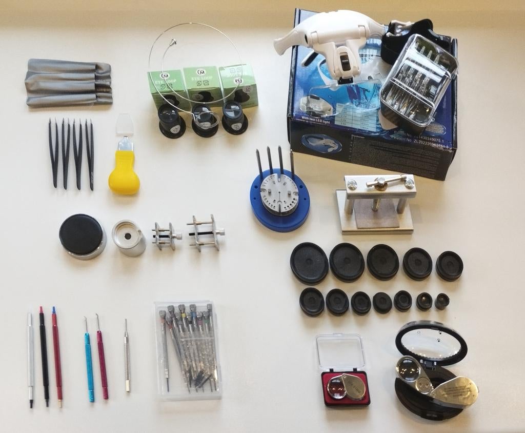 Kit de réparation pour montre, Bijoux, Sacs & Beauté, Montres | Hommes, Comme neuf, Enlèvement ou Envoi
