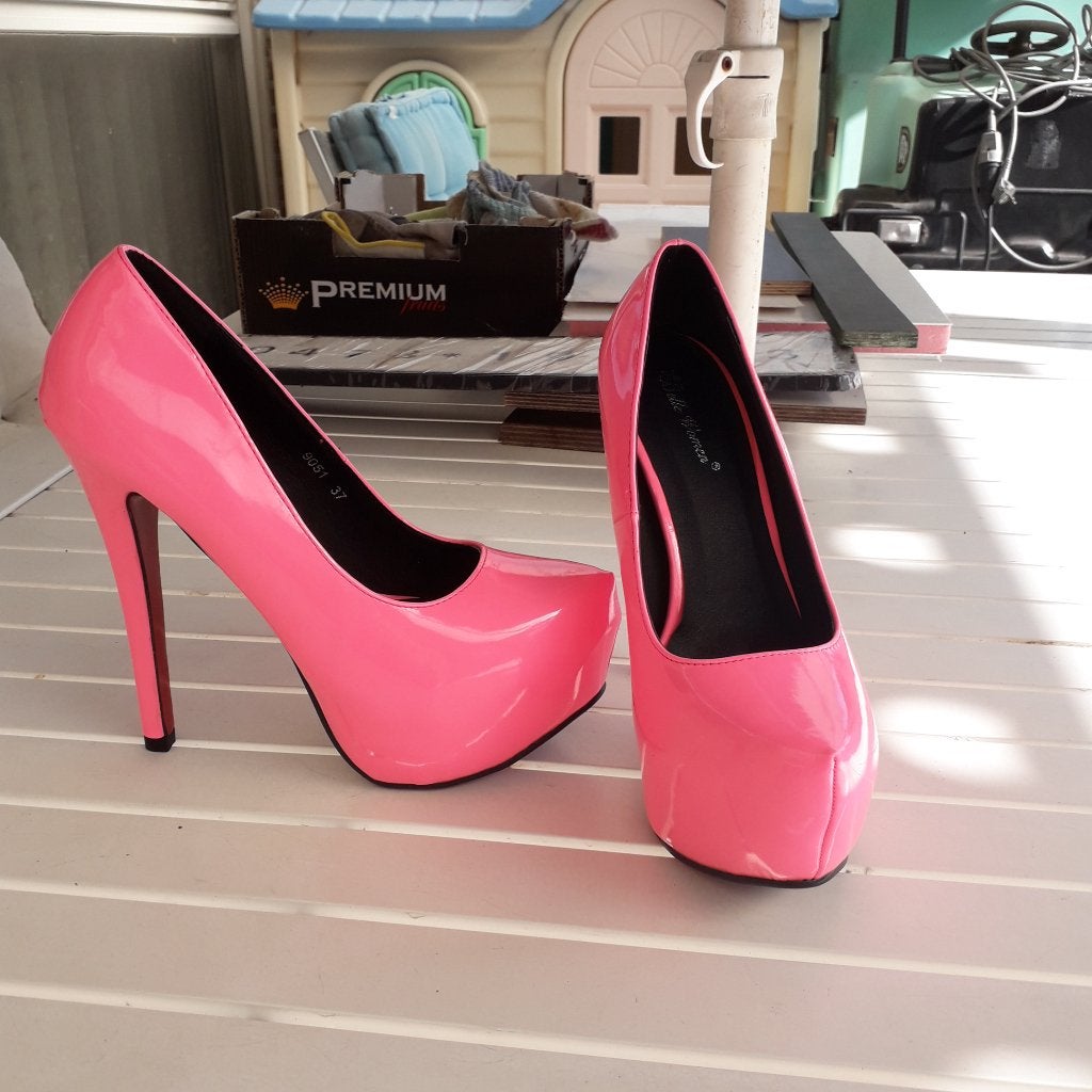 schoenen, Neuf, Rose, Chaussures à haut talons, Envoi