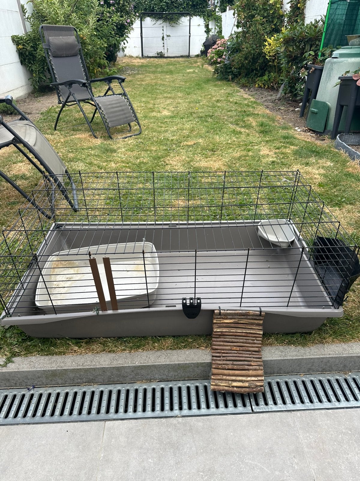 Cage lapin 120 cm de long et 60 de large, Animaux & Accessoires, Enlèvement, Utilisé
