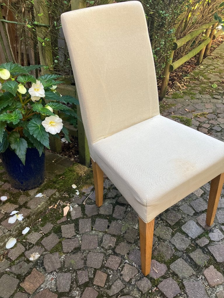 Set van 6 stoelen van Marie's CORNER., Ophalen, Hout, Wit, Vijf, Zes of meer stoelen