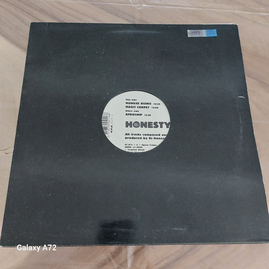 honesty honesty ep  12 inch maxi, Gebruikt, Trance, Ophalen of Verzenden, EP