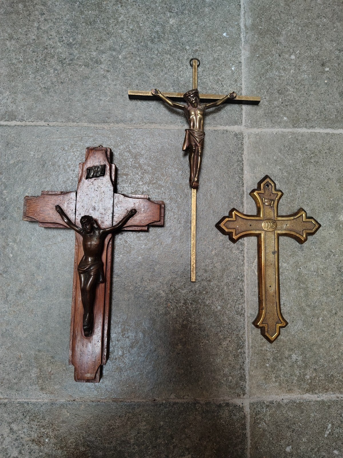 3 kruisen / kruisbeelden, Ophalen of Verzenden