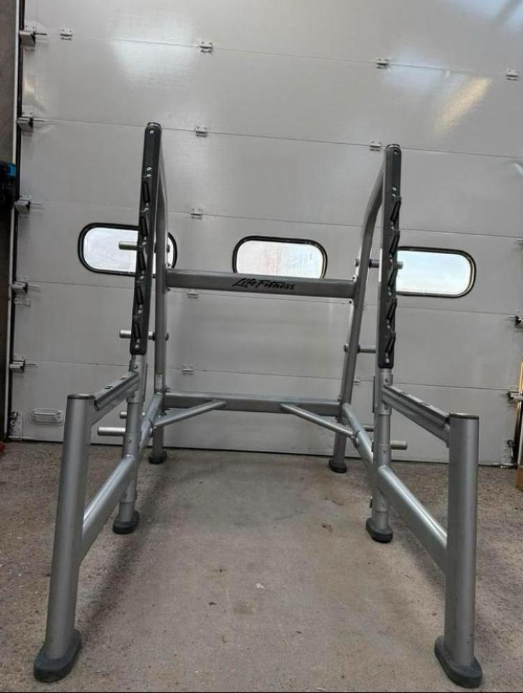 Life Fitness squatrek / Multi rek / Signature series, Sport en Fitness, Ophalen, Gebruikt, Benen, Overige typen