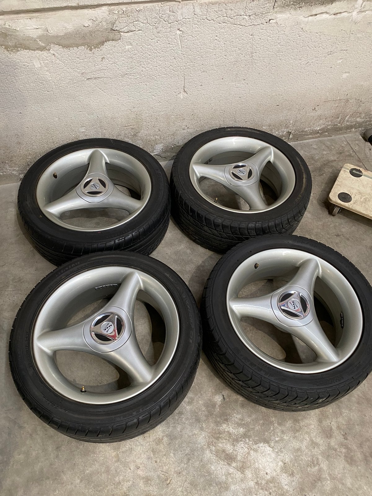17” 5x120 bmw velgen retro trispoke 3 spaak, Auto-onderdelen, Banden en Velgen, Band(en), Ophalen