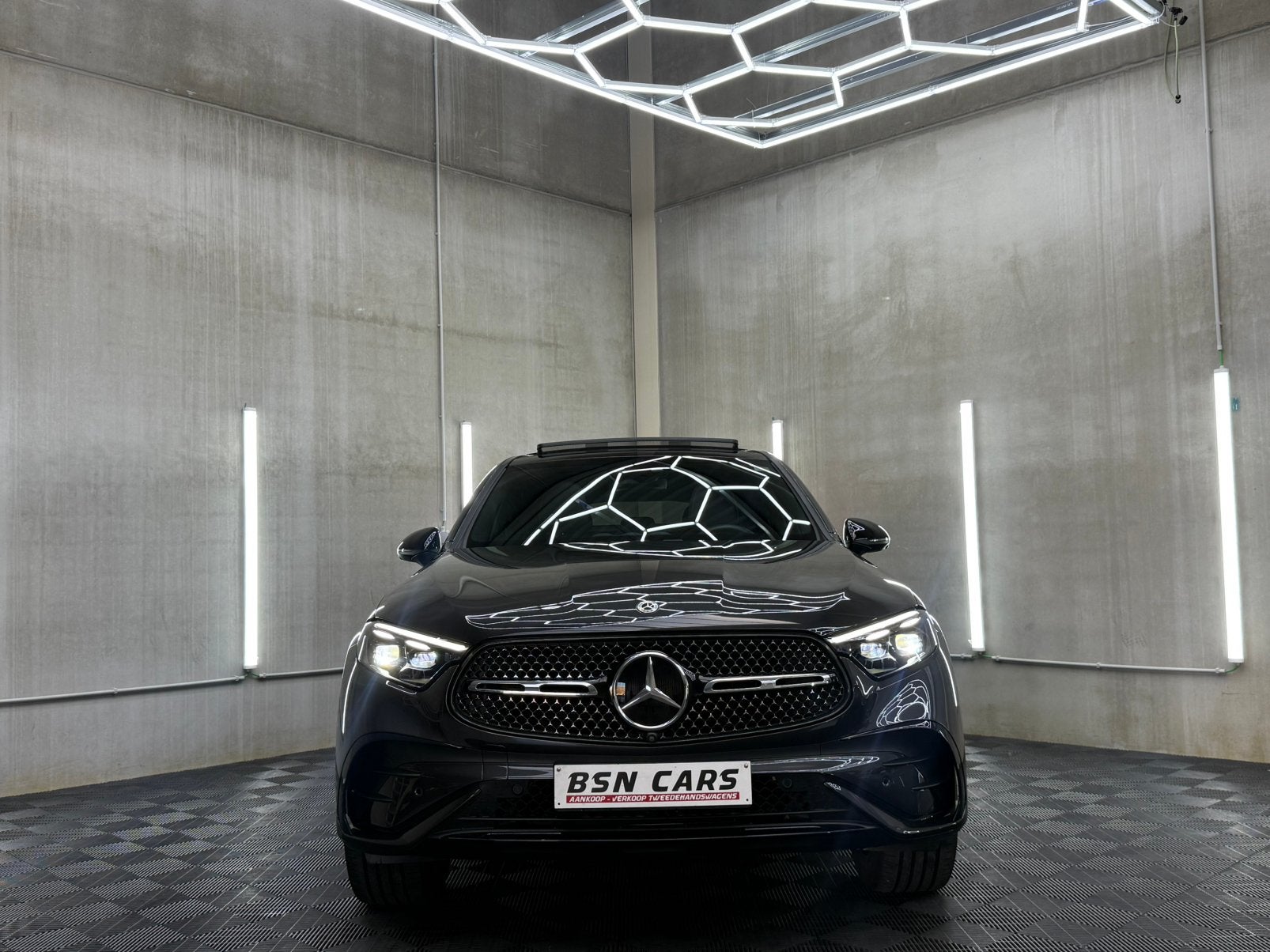 MERCEDES-BENZ GLC300 COUPÉ/BTW/AMG/PANO/MEMORY/BURMEISTER, Autos, Cuir, Essai à domicile, Euro 6, Entreprise