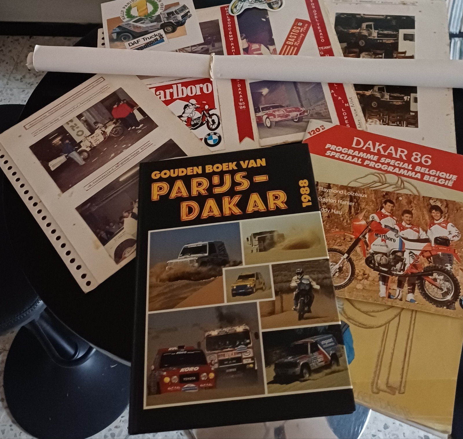 Collectie Paris-Dakar jaren '80, Collections, Enlèvement ou Envoi