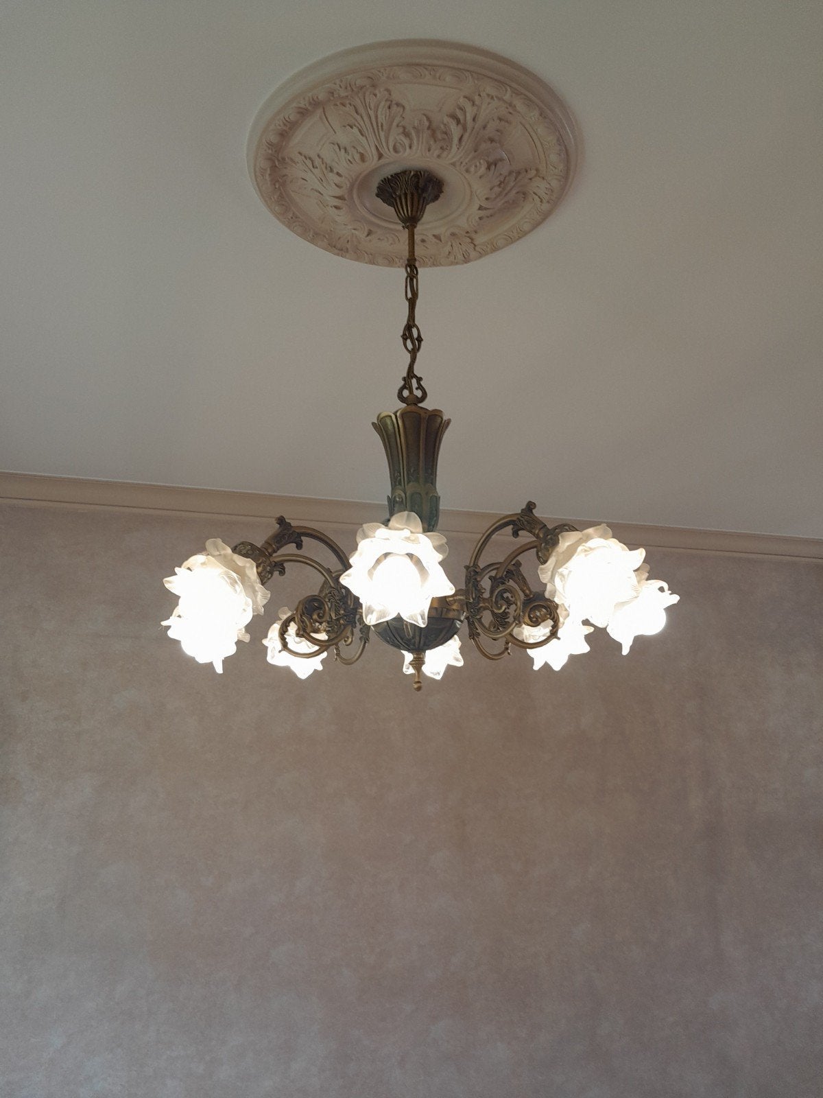 2 kroonluchters te koop., Huis en Inrichting, Lampen | Kroonluchters, Ophalen
