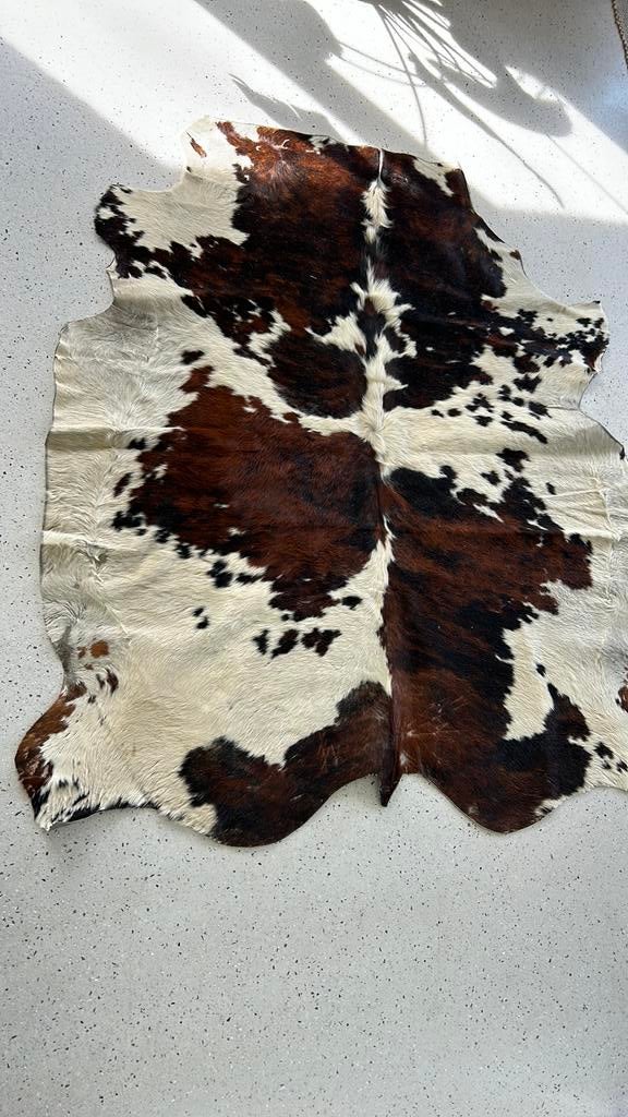 Tapis en cuir de vachette, 200 cm ou plus, 200 cm ou plus, Enlèvement, Crème
