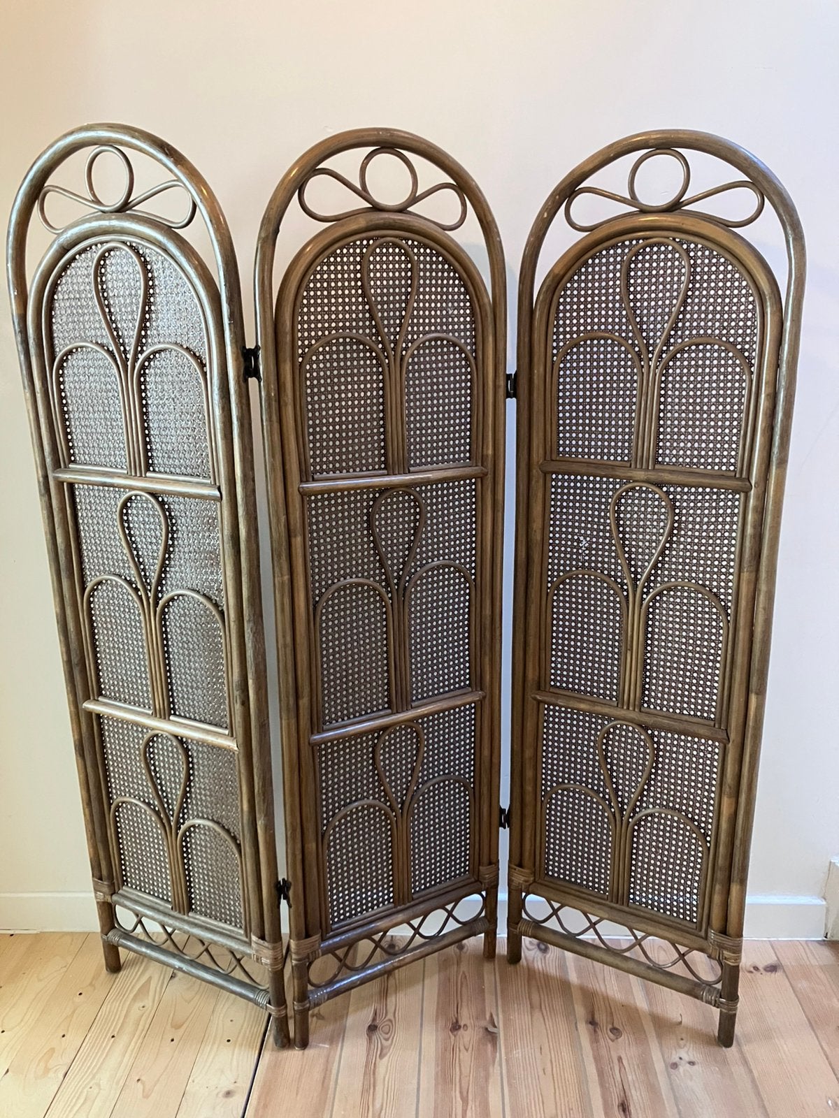 Vintage kamerscherm/paravent, Huis en Inrichting, Woonaccessoires | Kamerschermen, Ophalen, Gebruikt