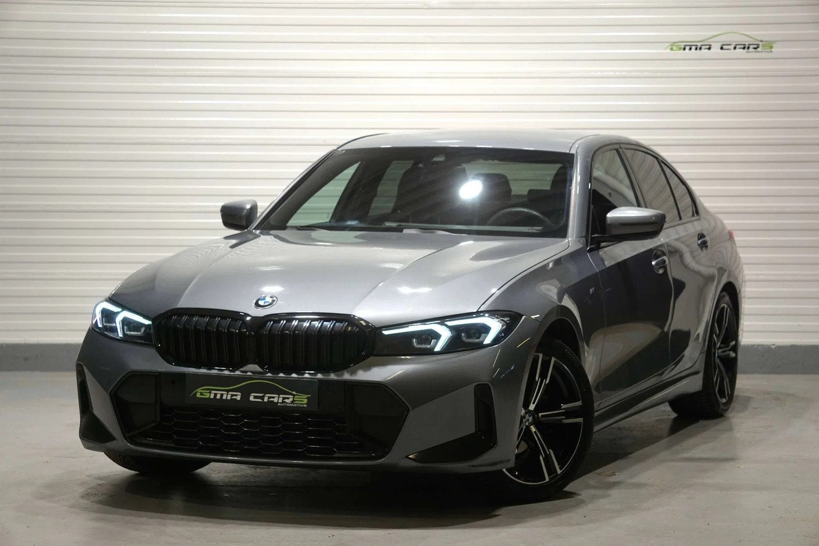 BMW 3 Serie 318 318iA M Pack Automaat-Navi-Airco-HLeder-PDC-, Auto's, Automaat, Gebruikt, Zwart, 4 cilinders