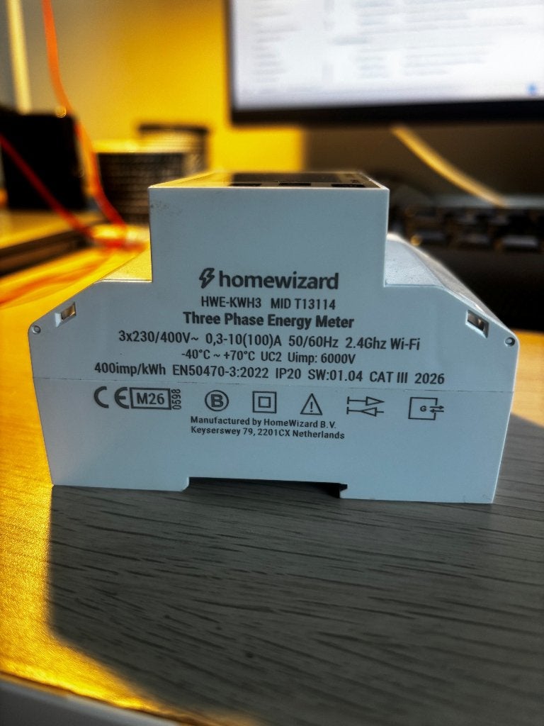 Homewizard kWh Meter 3-Fase, Ophalen, Zo goed als nieuw, Overige meters