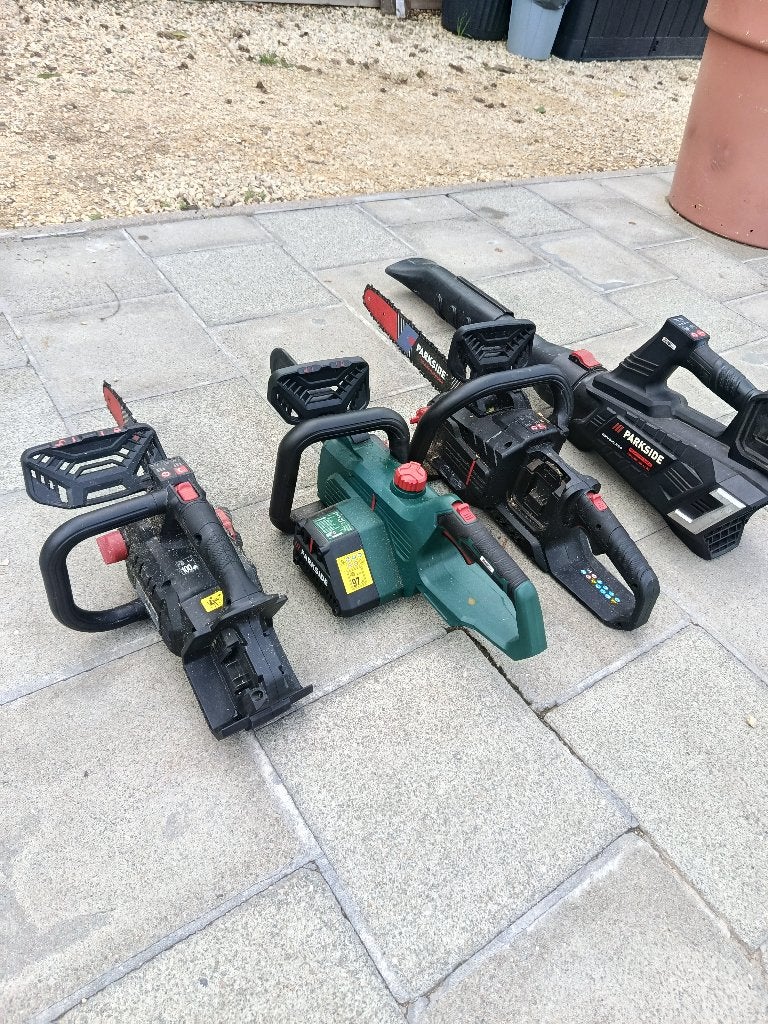 Tronçonneuse et souffleur, Porté à la main, Parkside, Enlèvement, Utilisé