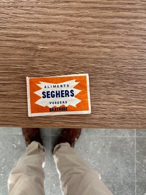 luciferdoos etiket label aliments Seghers voeders, Verzamelen, Gebruikt, Info@alimesger.ba, Seghers, Ophalen of Verzenden