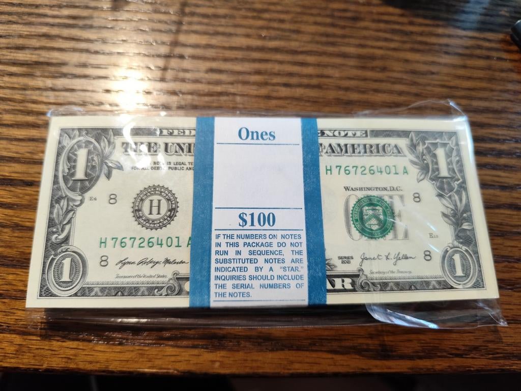 Bundel usa 1 dollar 2021 te koop, Timbres & Monnaies, Billets de banque | Amérique, Enlèvement ou Envoi