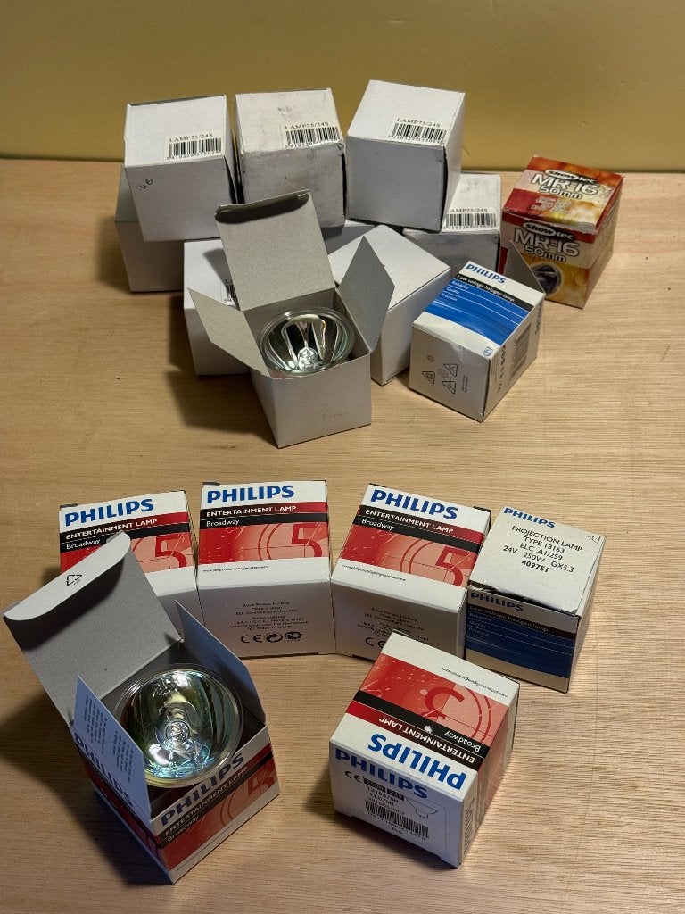 halogène Philips et Showtec 24V, Musique & Instruments, Enlèvement ou Envoi, Neuf, Lumières