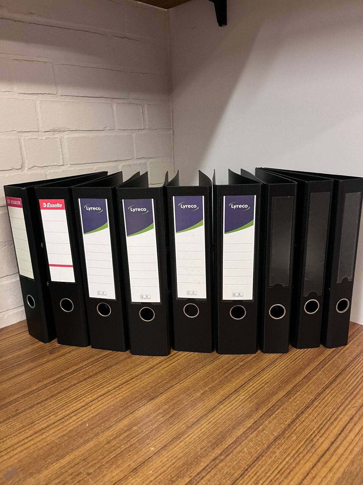 Esselte Lyreco ringmappen 9stuks, Zakelijke goederen, Ophalen of Verzenden, Gebruikt, Overige typen