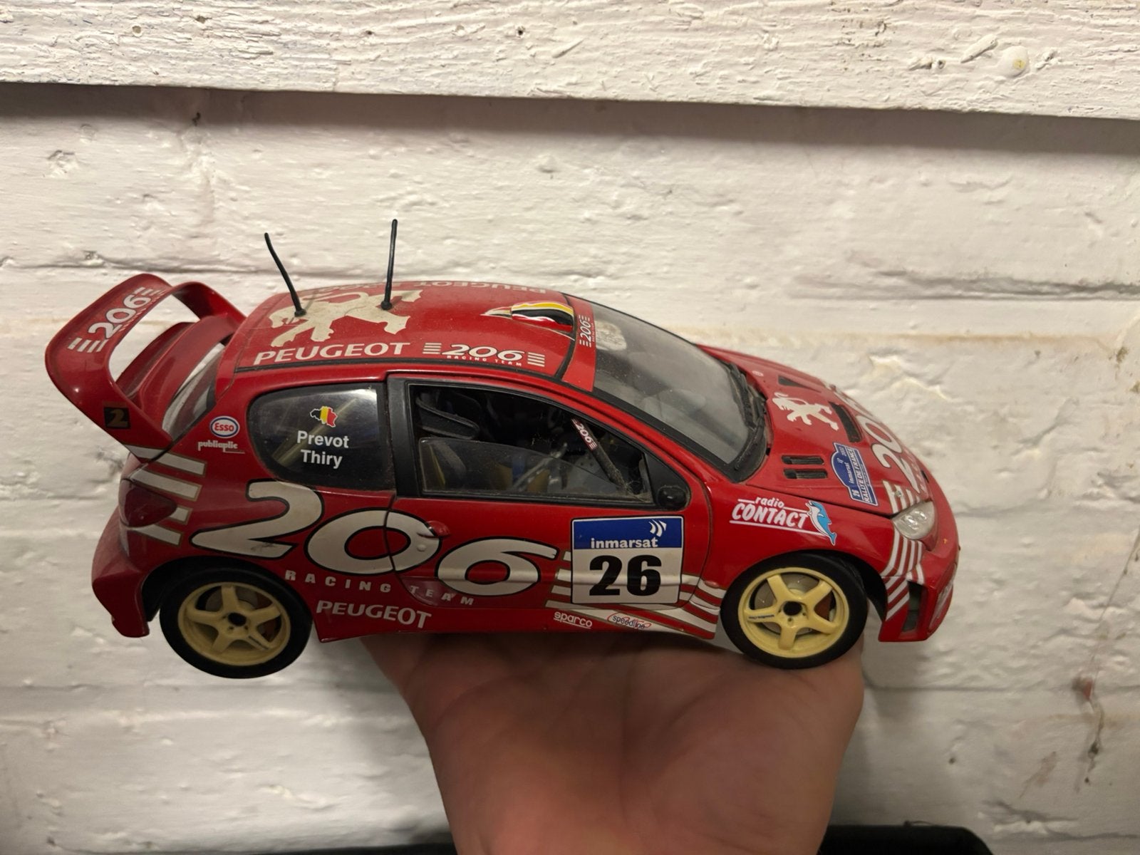 Peugoet 206, Enlèvement, Comme neuf