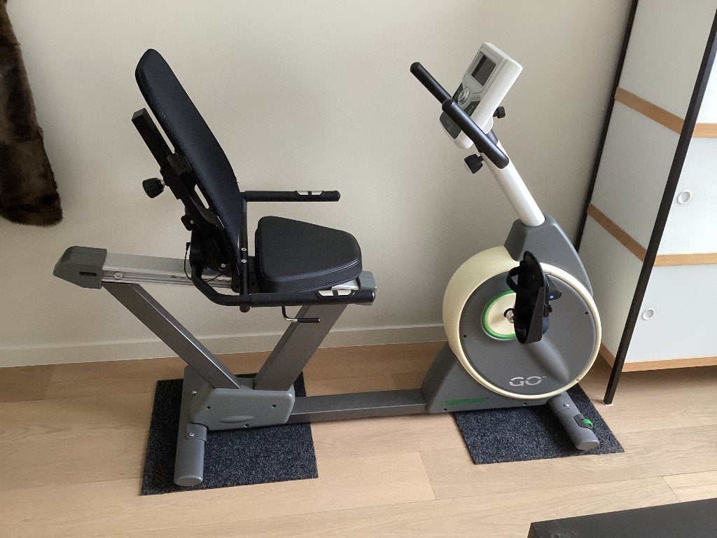 Goed onderhouden Tunturi ligfiets, Sport en Fitness, Ophalen, Gebruikt, Ligfiets