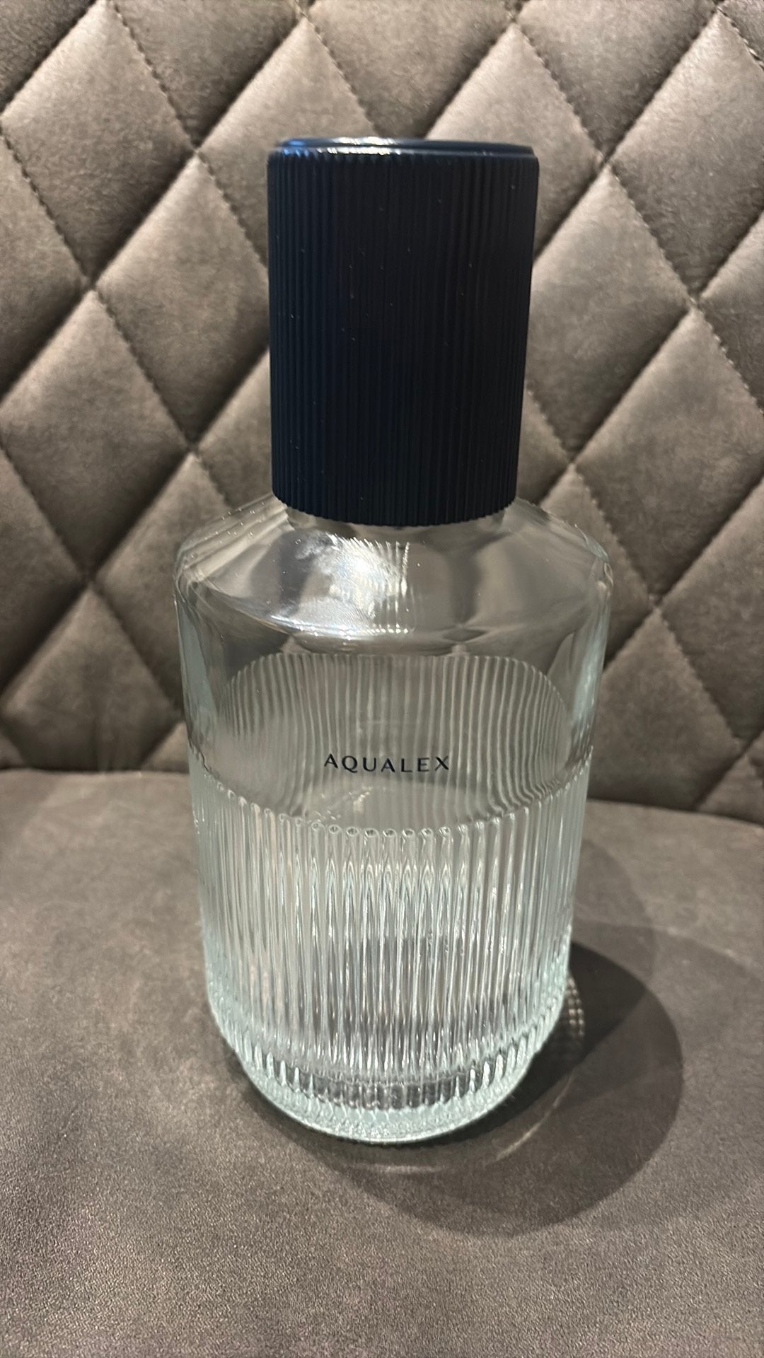 Aqualex glazen fles - 75cl, Verzamelen, Ophalen, Nieuw
