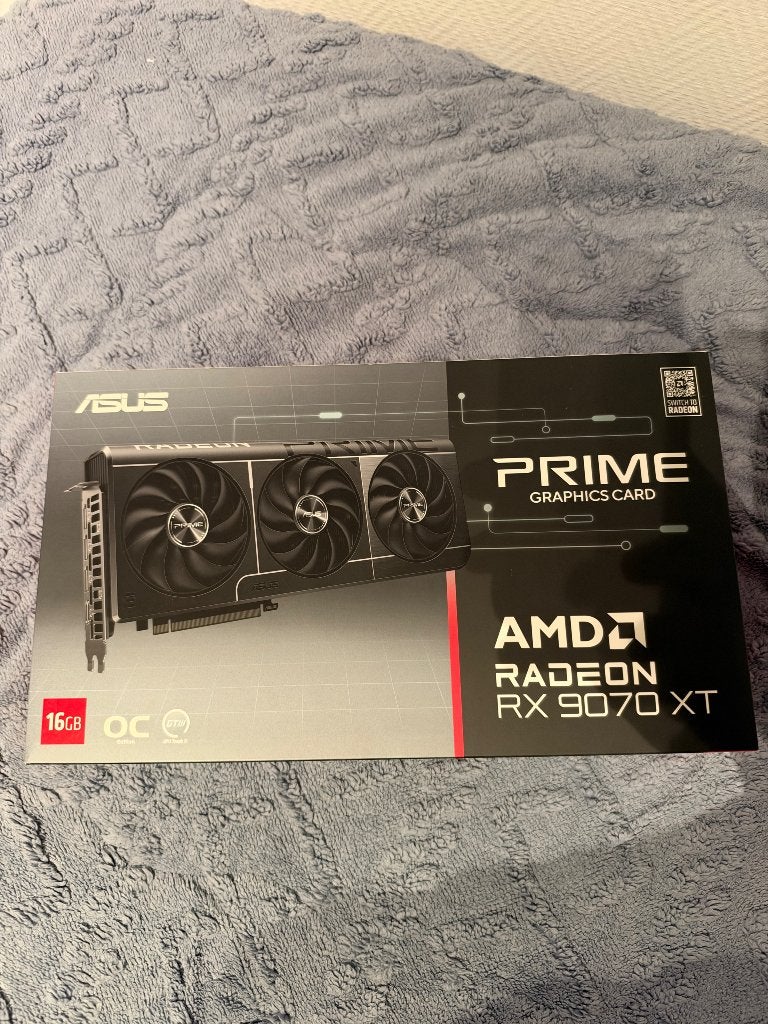 ASUS PRIME Radeon RX 9070 OC XT 16GB - Nieuw onder zegel, Ophalen, Nieuw, GDDR6