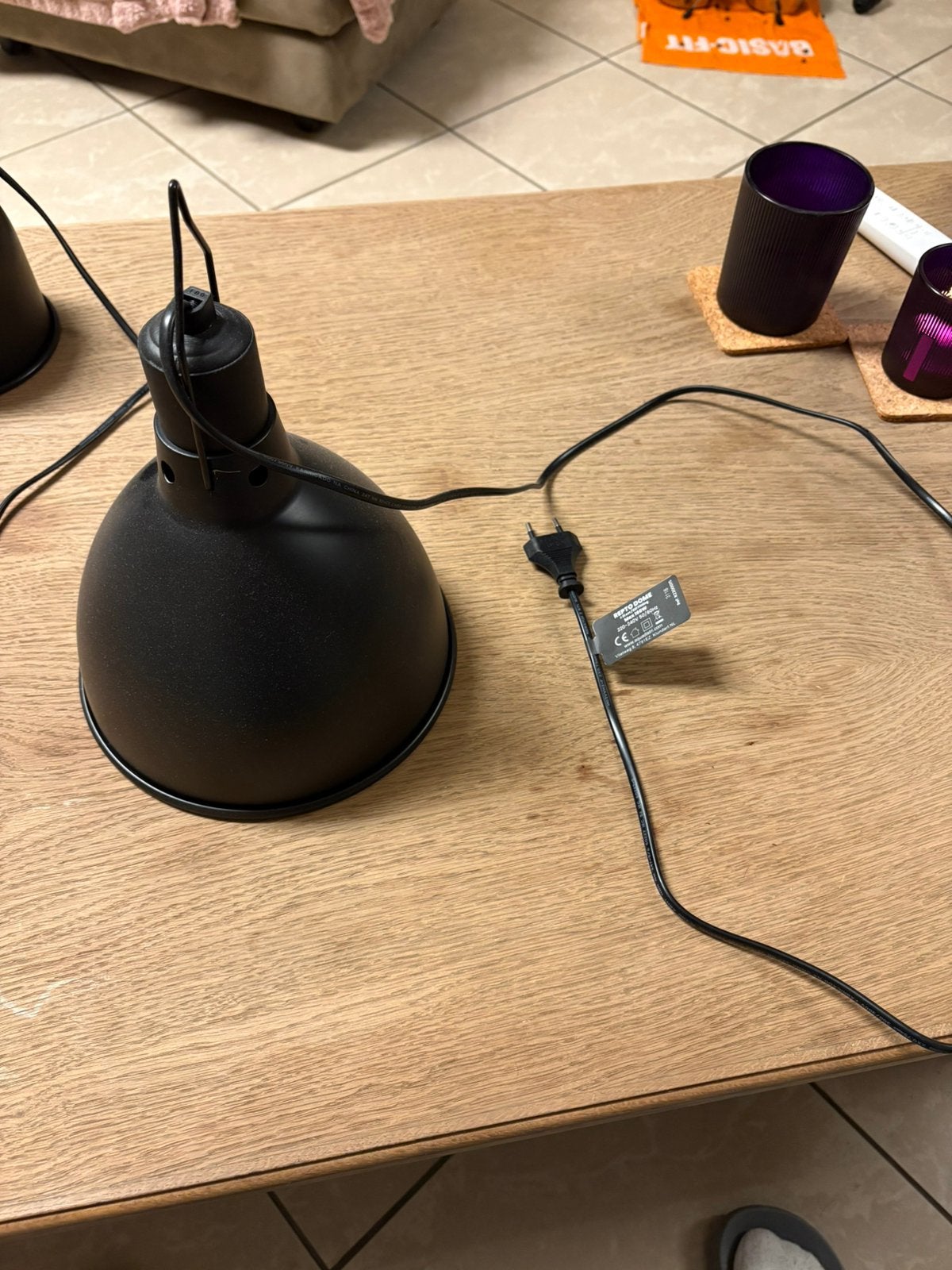 Lamp terrarium - REPTO DOME, Ophalen, Zo goed als nieuw