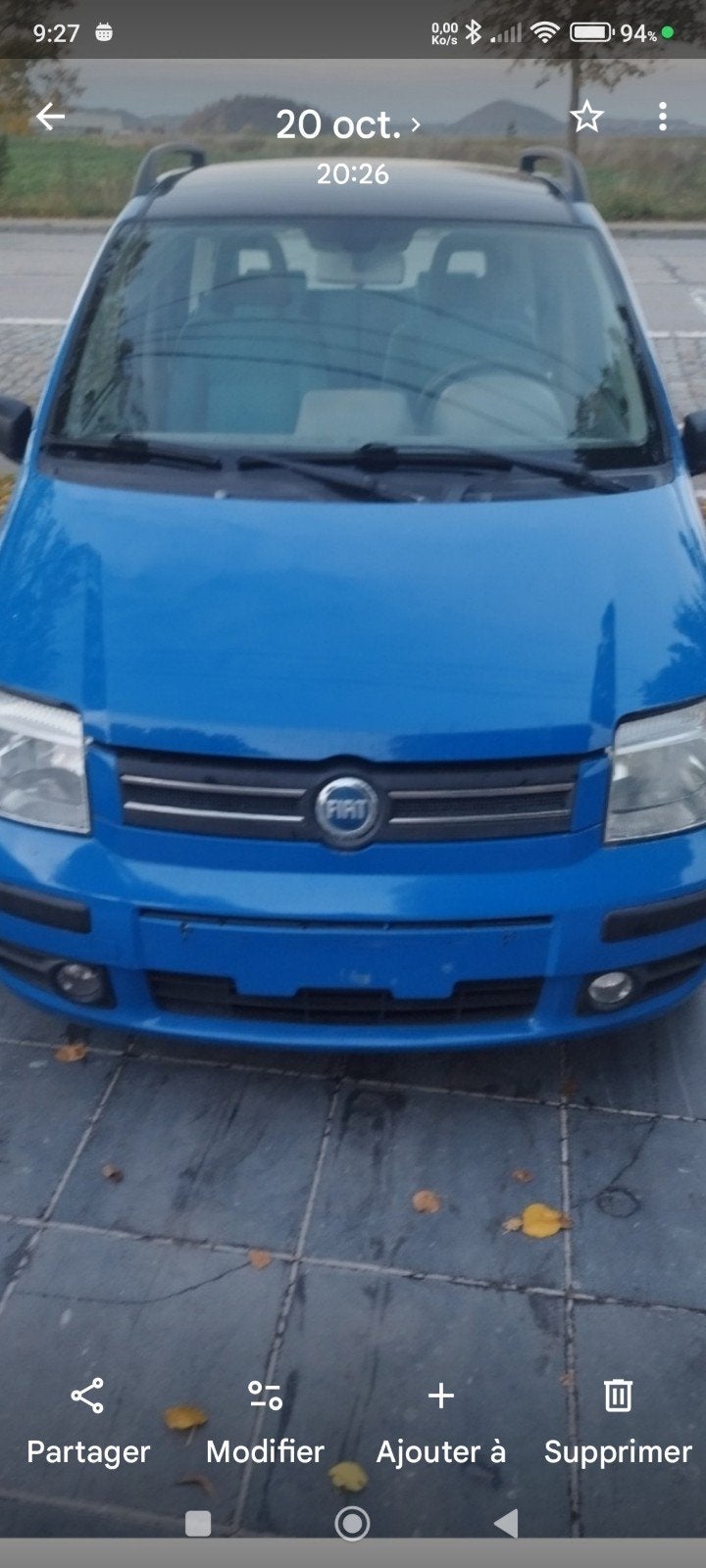 fiat panda pour pièces où à réparer, Caravanes & Camping, Fiat, Particulier, Fiat, Électrique