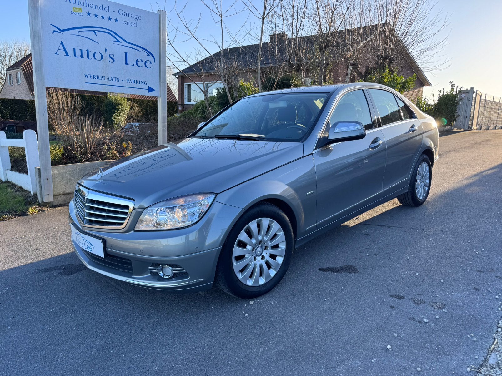 Mercedes C 180 Kompressor BlueEFFICIENCY Elegance Automaat, Automaat, 4 deurs, Zwart, 4 cilinders