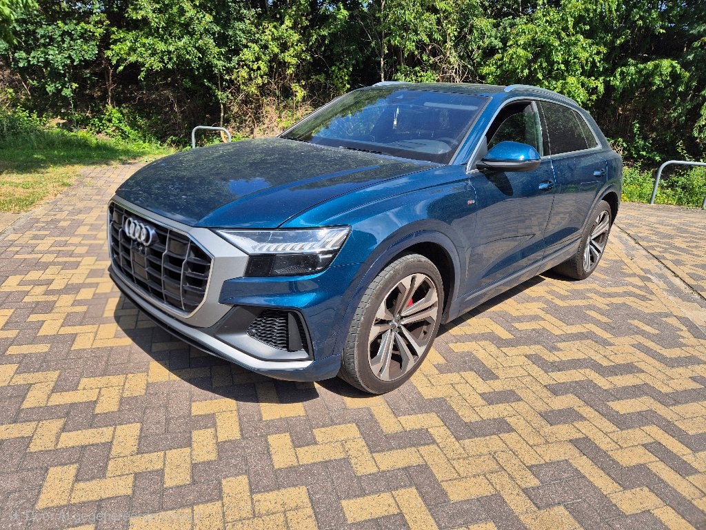 Audi Q8 50Tdi 2019 S-Line EU6d BTW aftrekbaar, Auto's, Audi, Automaat, Leder, 2998 cc, SUV of Terreinwagen