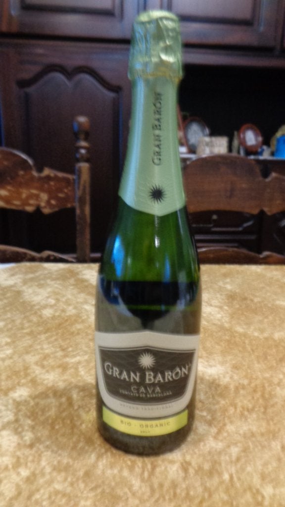Fles cava Gran Baron, Verzamelen, Ophalen, Spanje, Nieuw, Witte wijn